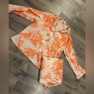 Victoria Secret satin pajama set